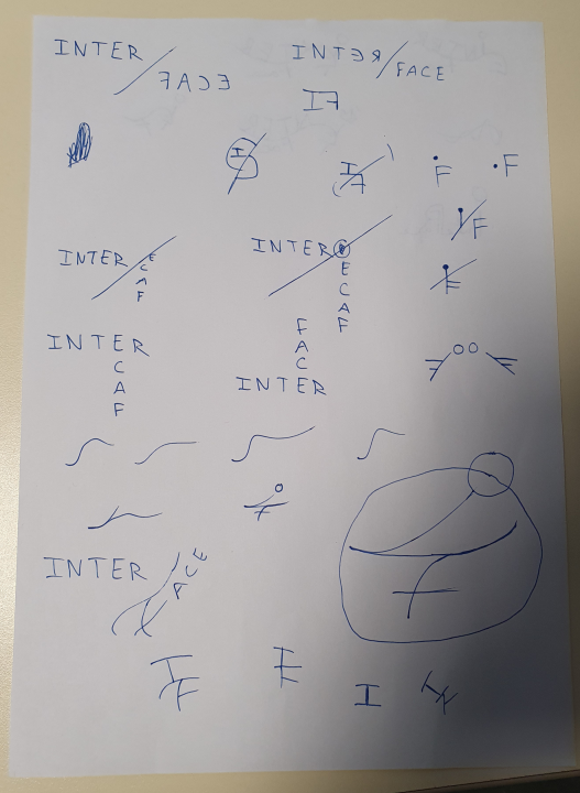 Plusieurs croquis du logo (1).